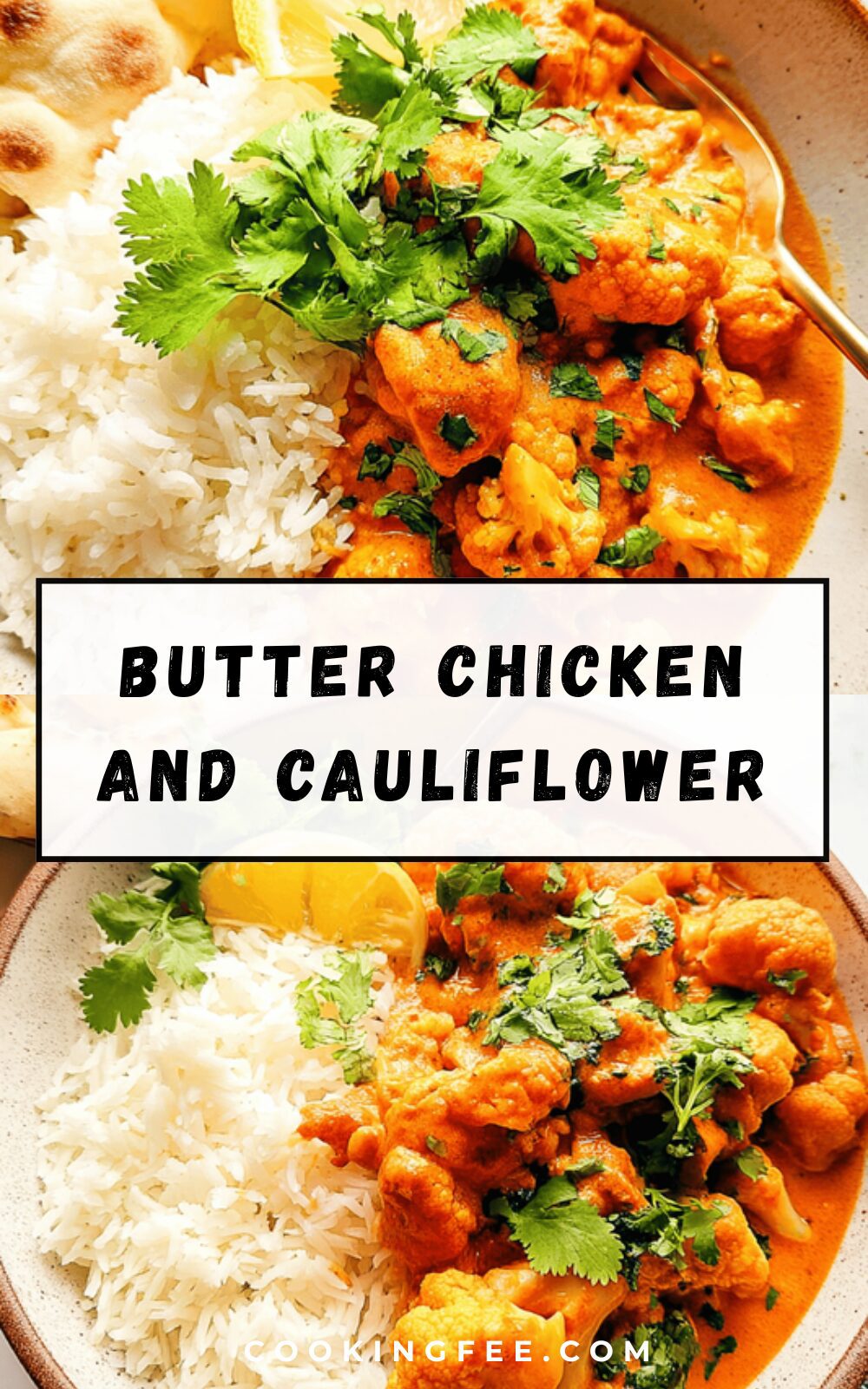 Butter Chicken And Cauliflower