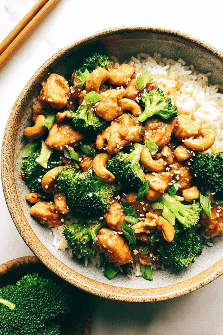 Cashew Chicken And Broccoli 24.Png