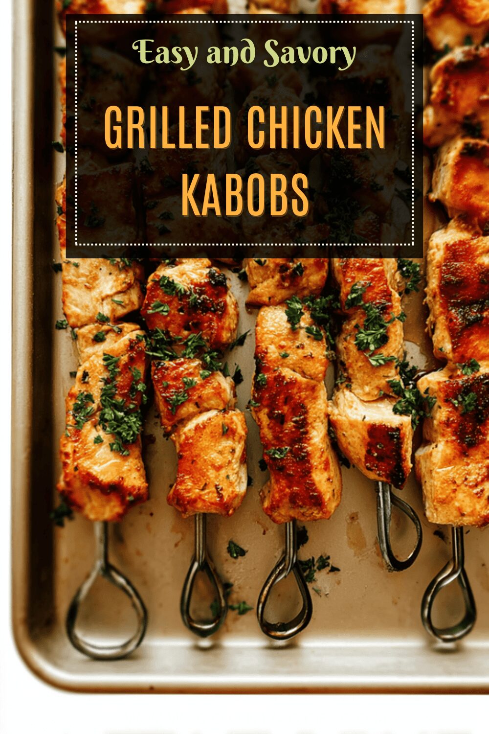 Grilled Chicken Kabobs