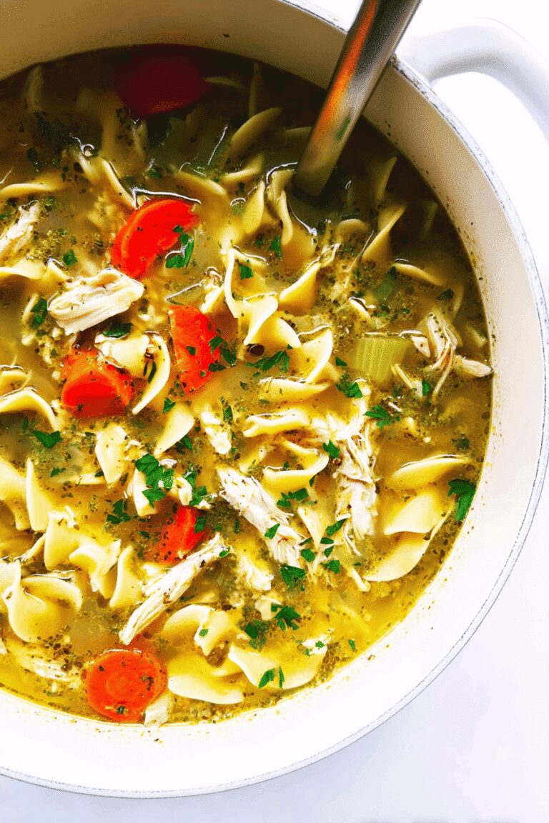 Herb Loaded Chicken Noodle Soup 82.Png