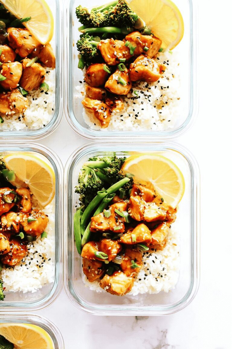Honey Lemon Chicken Bowls Meal Prep 98.Png