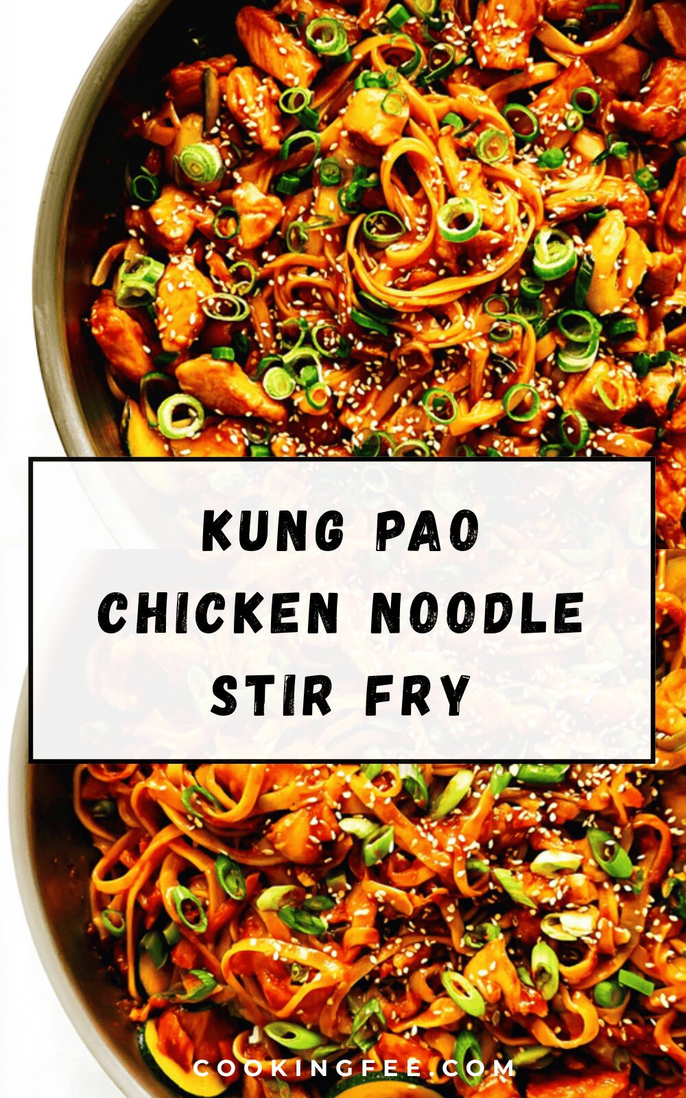 Kung Pao Chicken Noodle Stir Fry