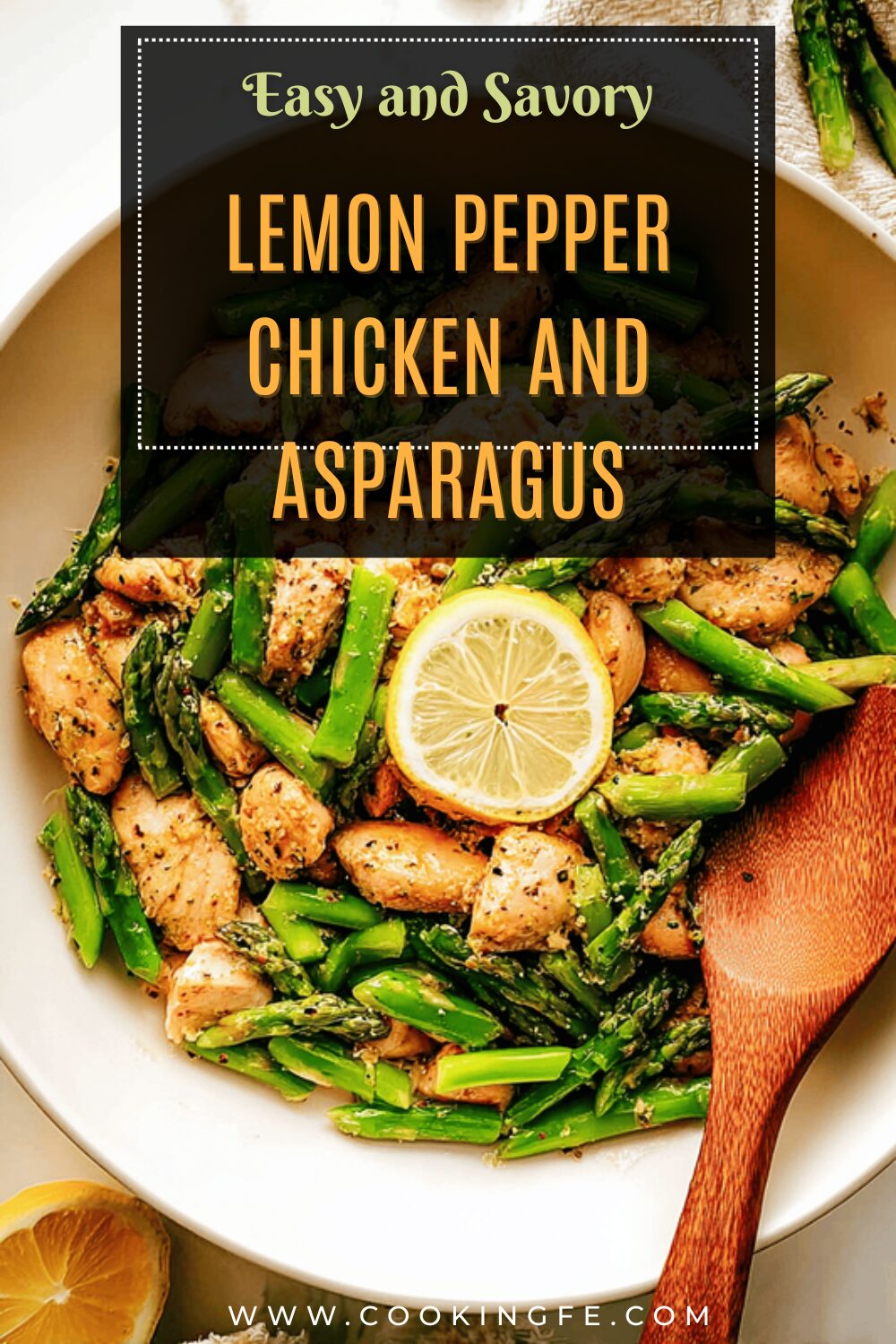 Lemon Pepper Chicken And Asparagus