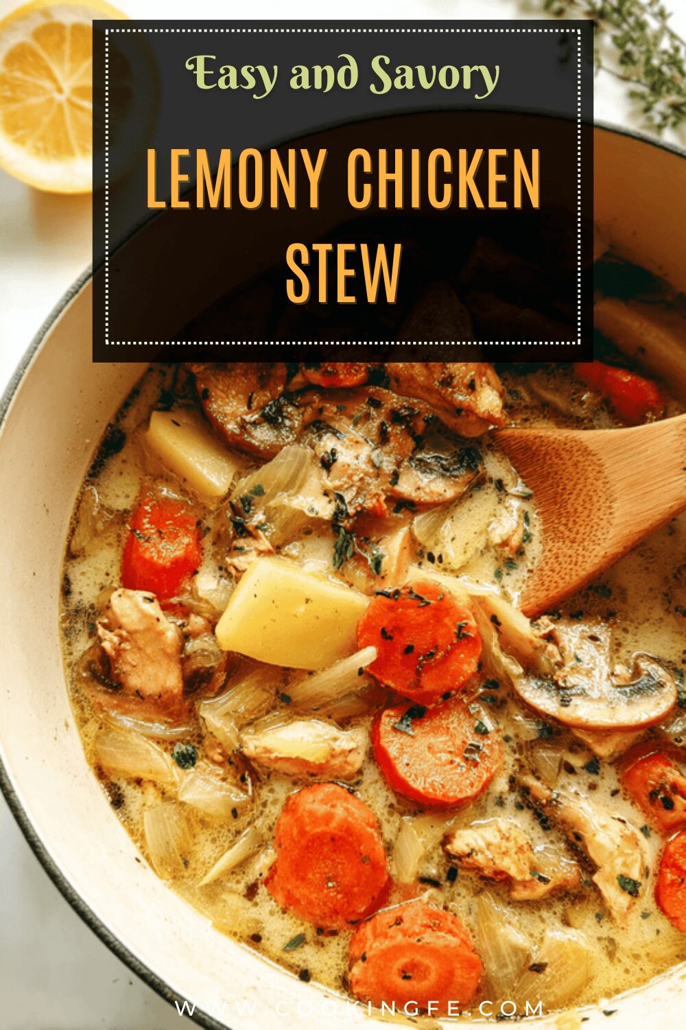 Lemony Chicken Stew