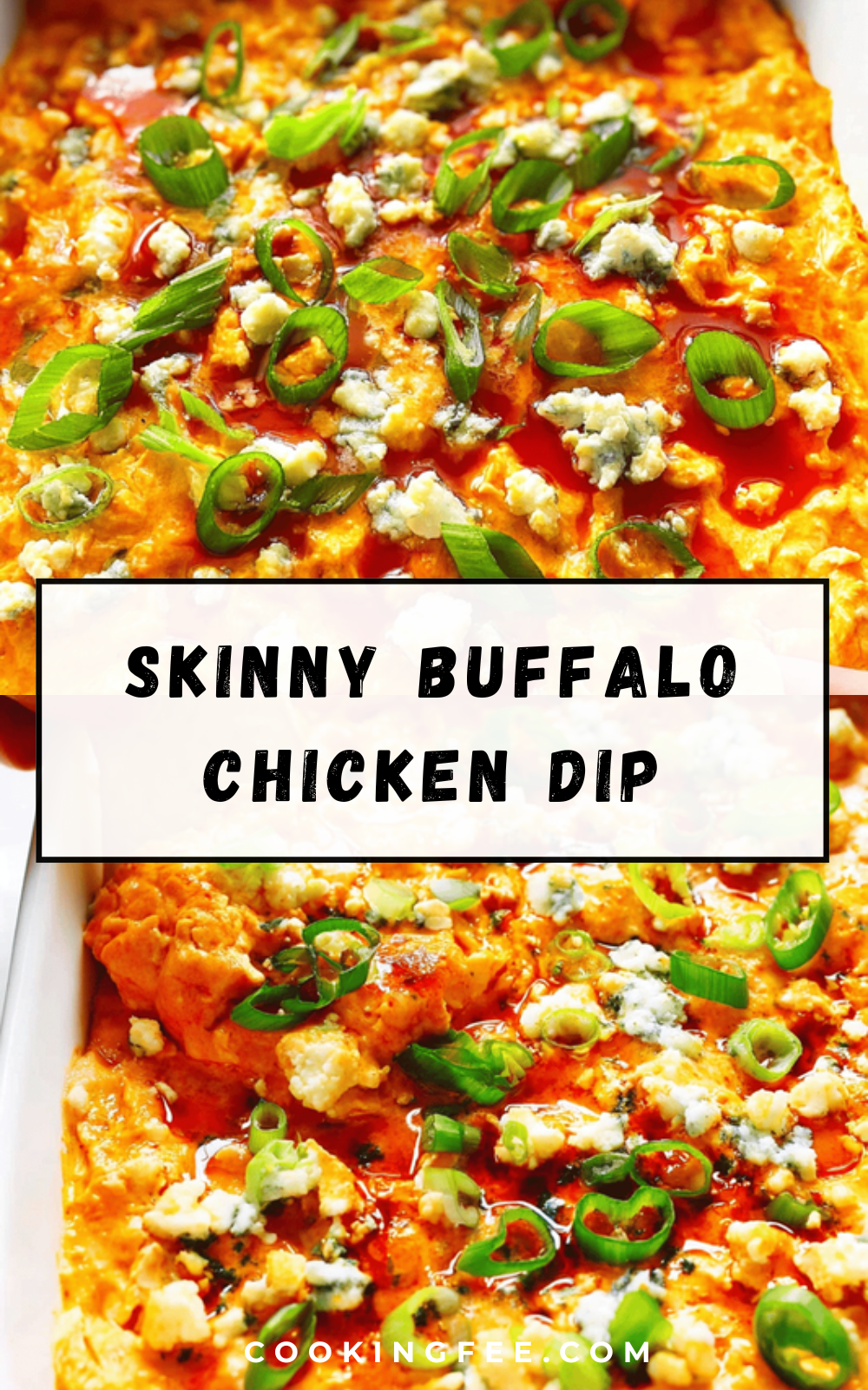 Skinny Buffalo Chicken Dip