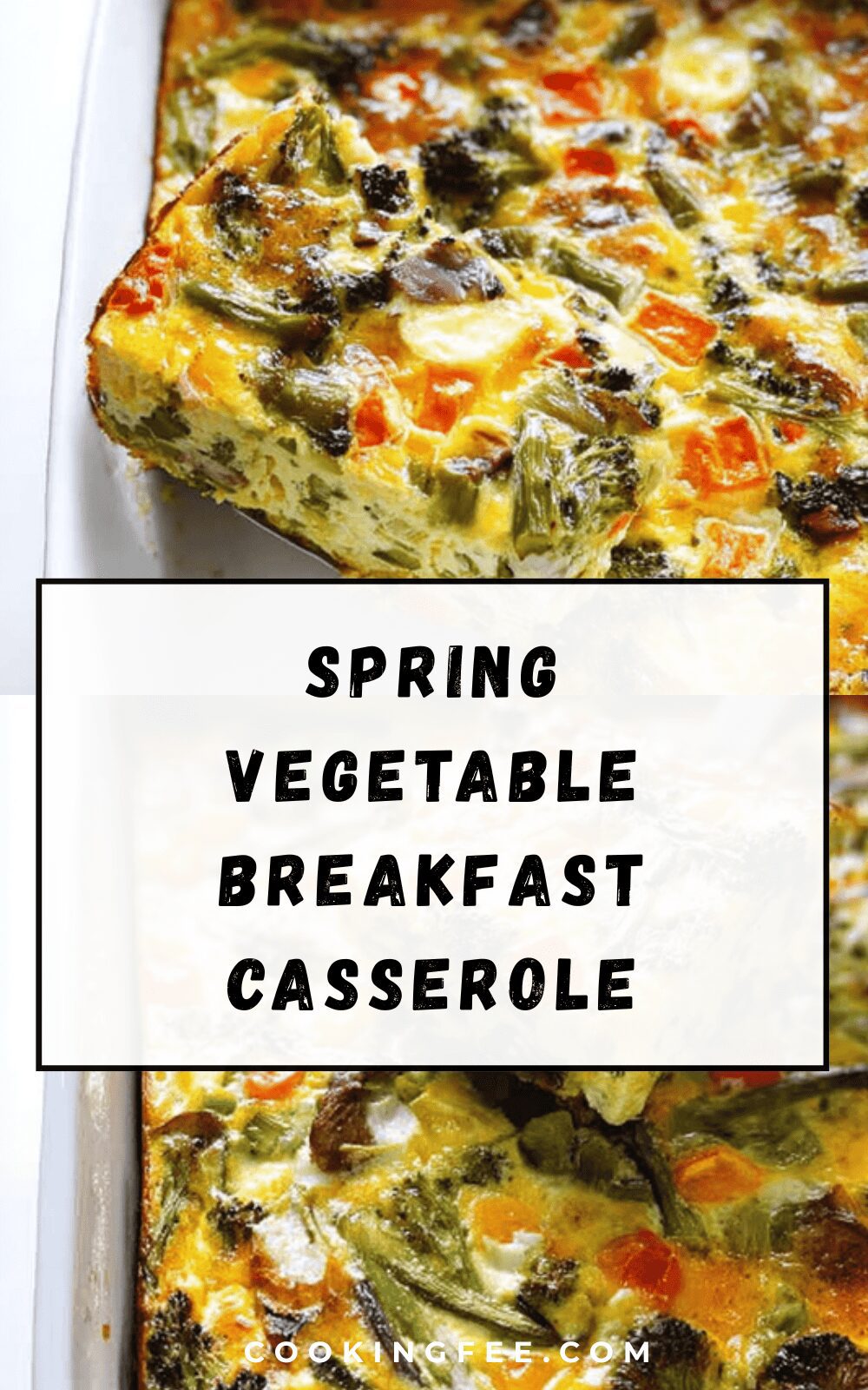 Spring Vegetable Breakfast Casserole
