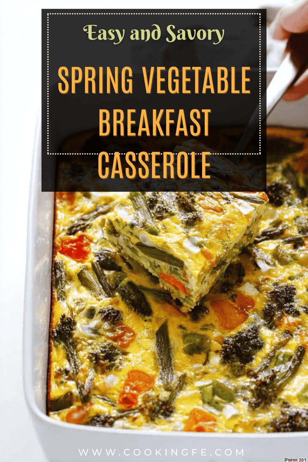 Spring Vegetable Breakfast Casserole