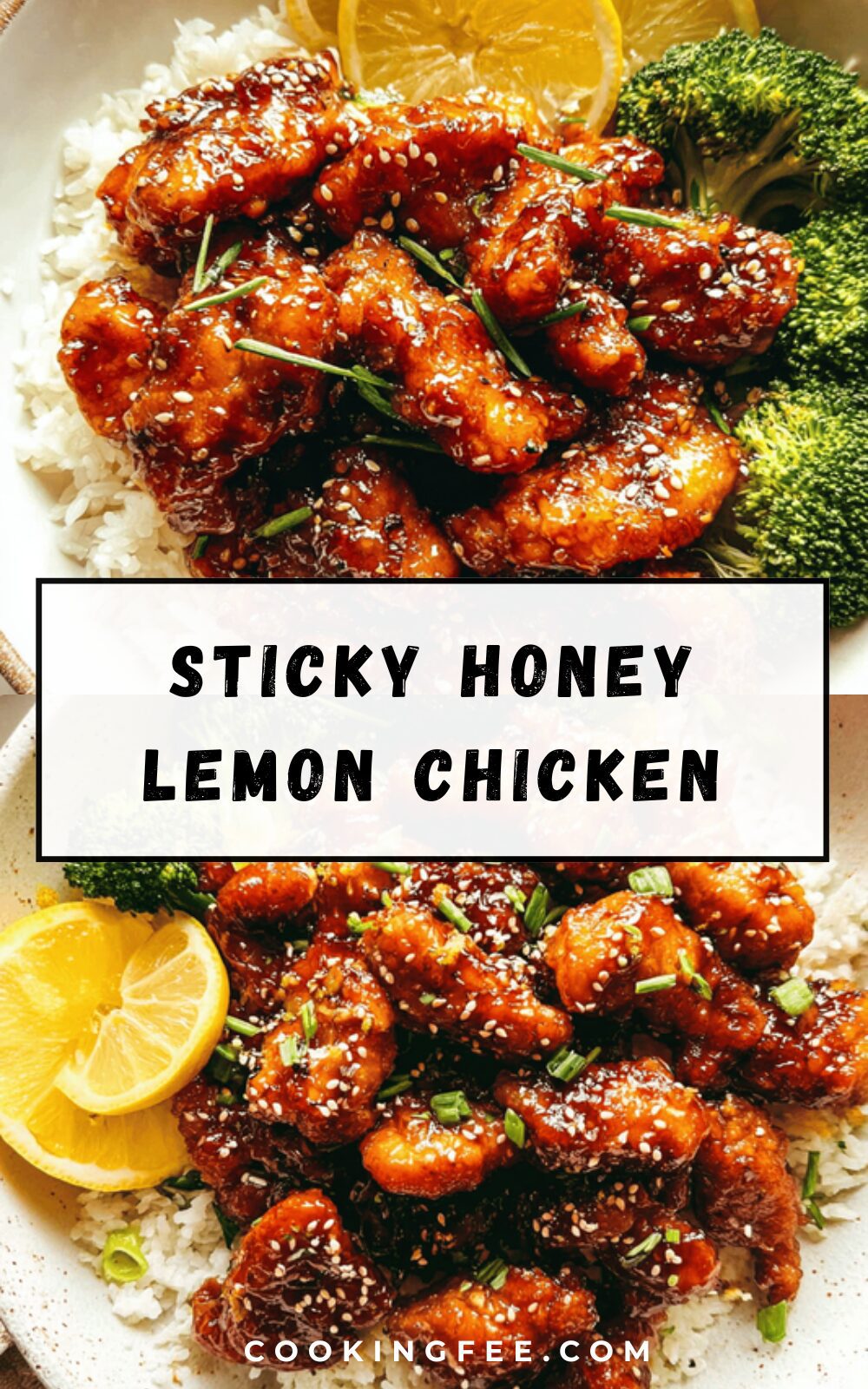 Sticky Honey Lemon Chicken