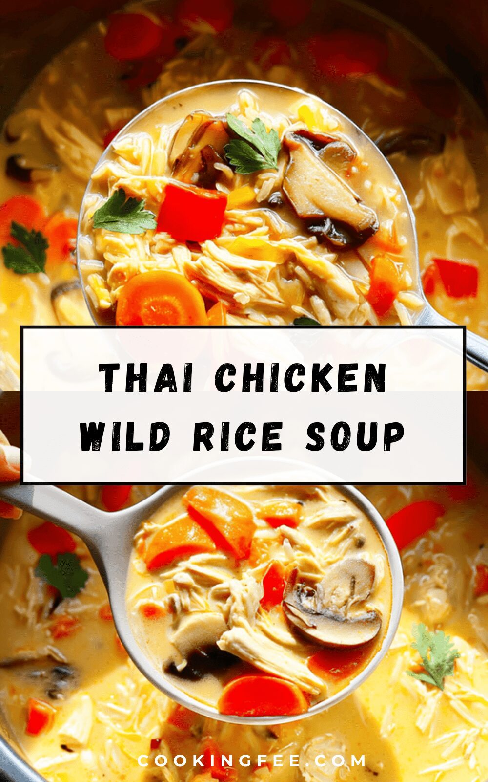 Thai Chicken Wild Rice Soup