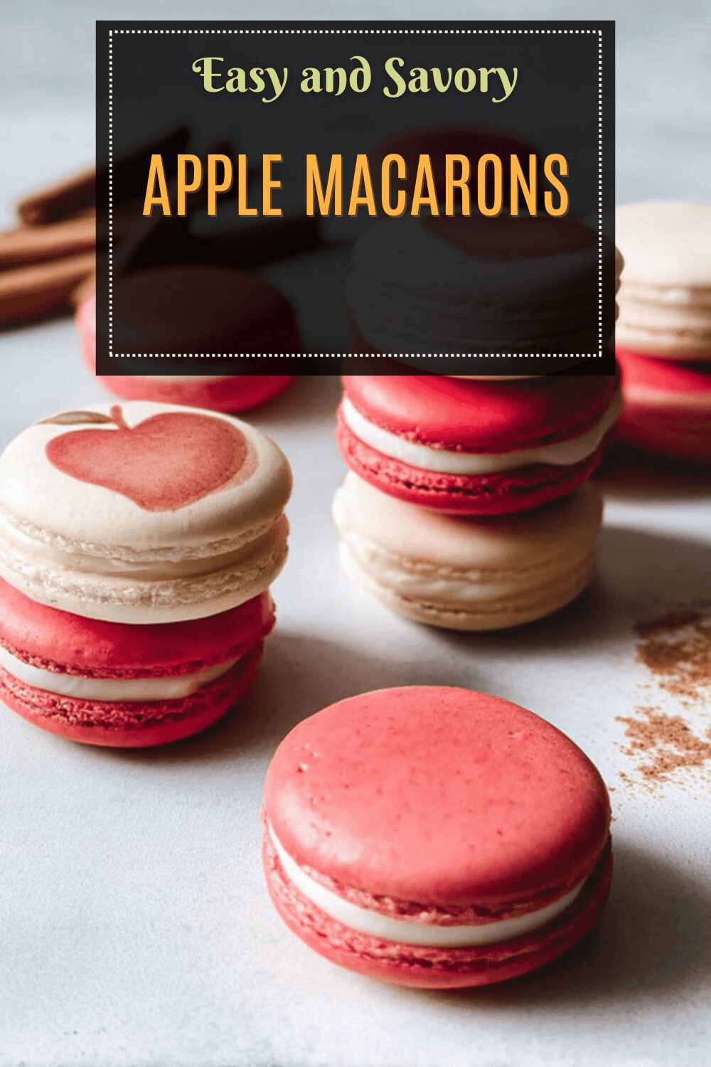 Apple Macarons