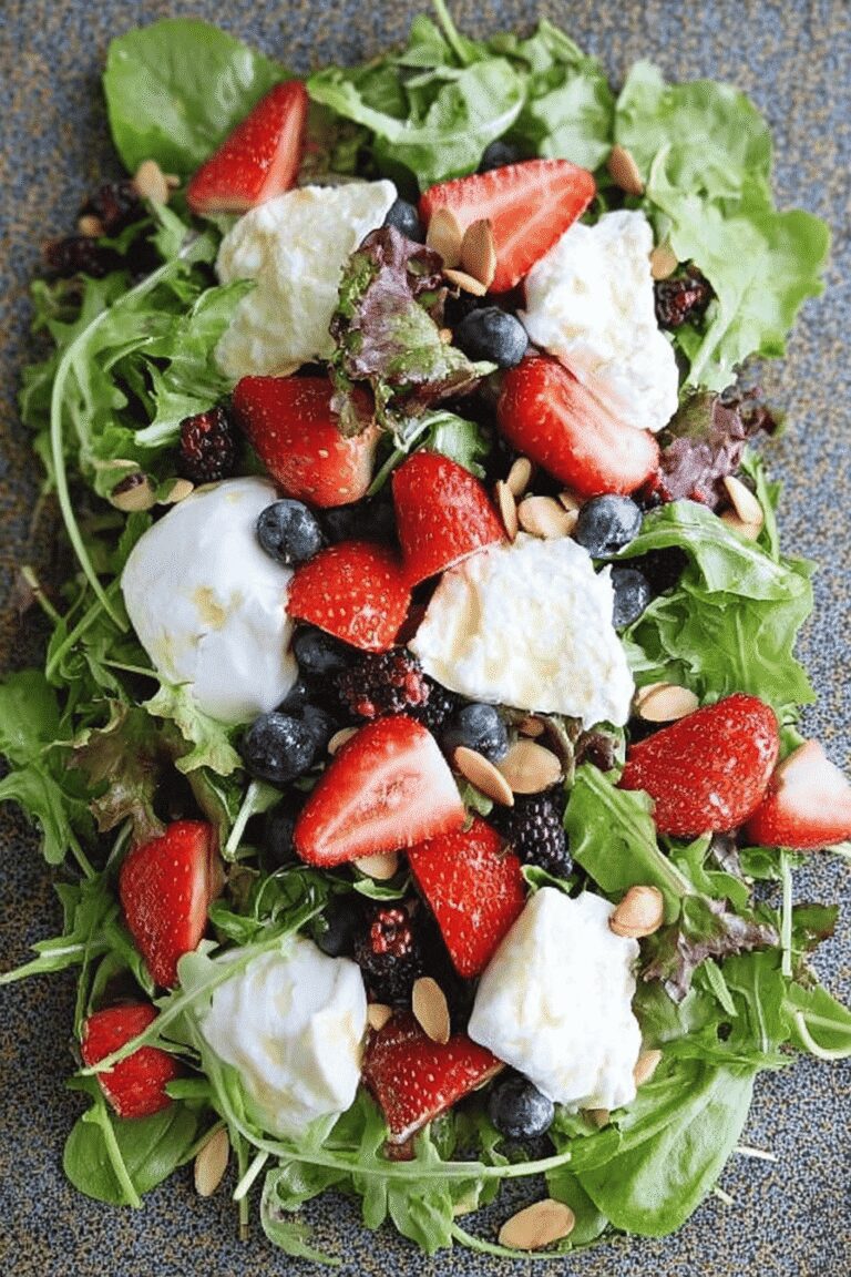 Berry Burrata Almond Salad 75.Png
