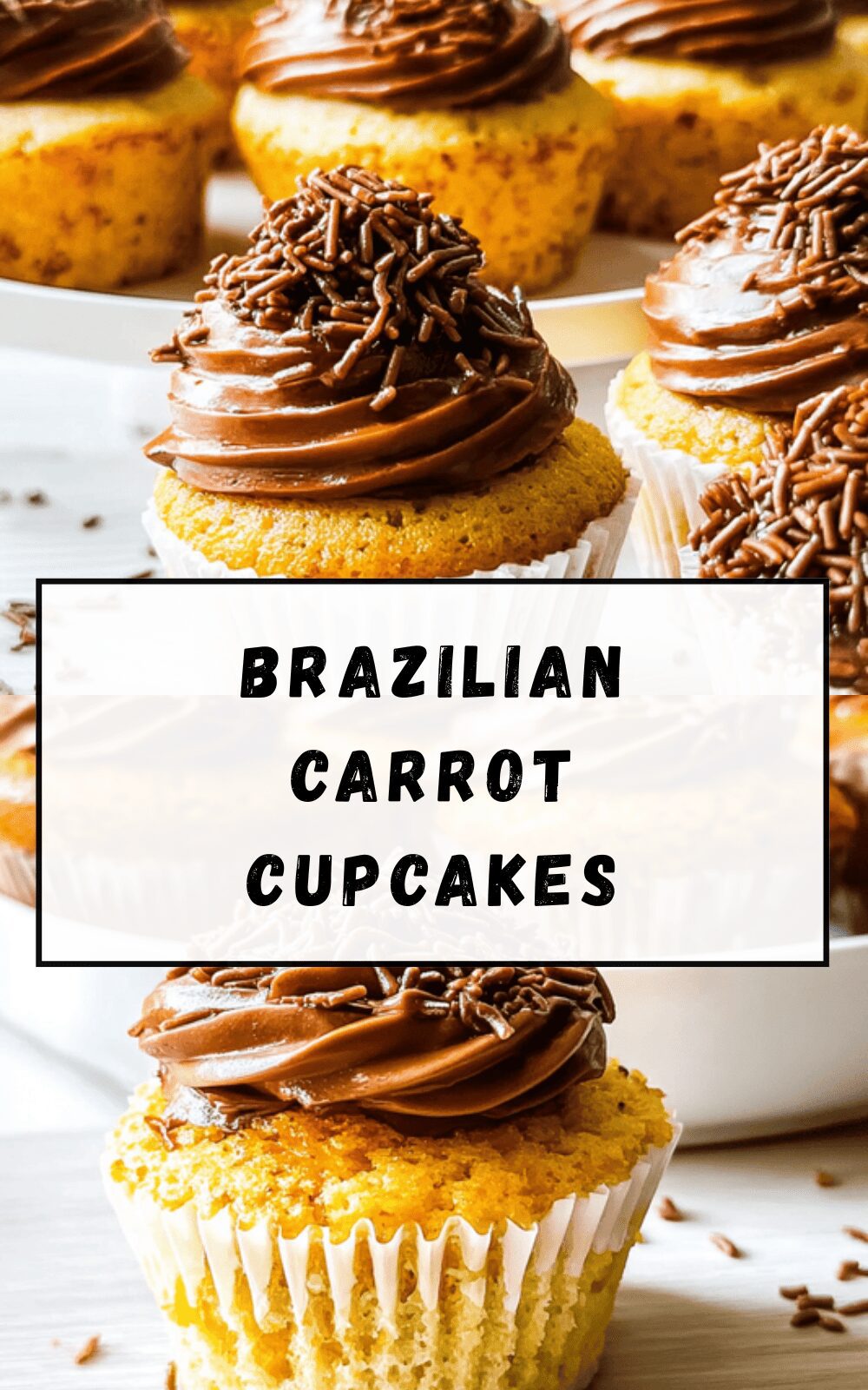 Brazilian Carrot Cupcakes