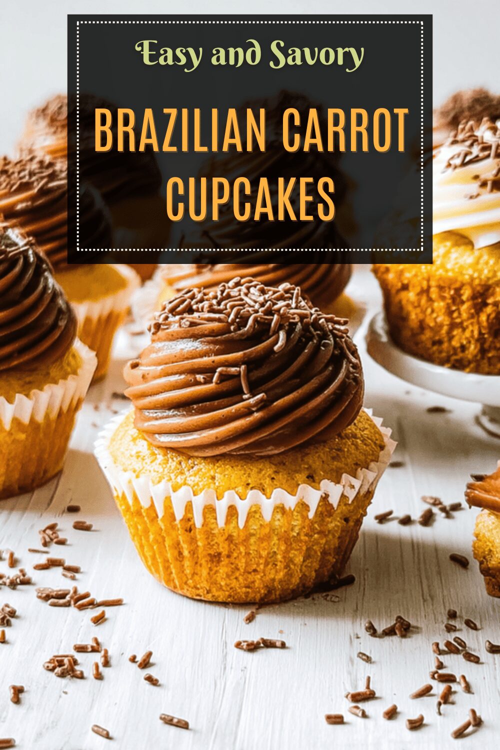 Brazilian Carrot Cupcakes