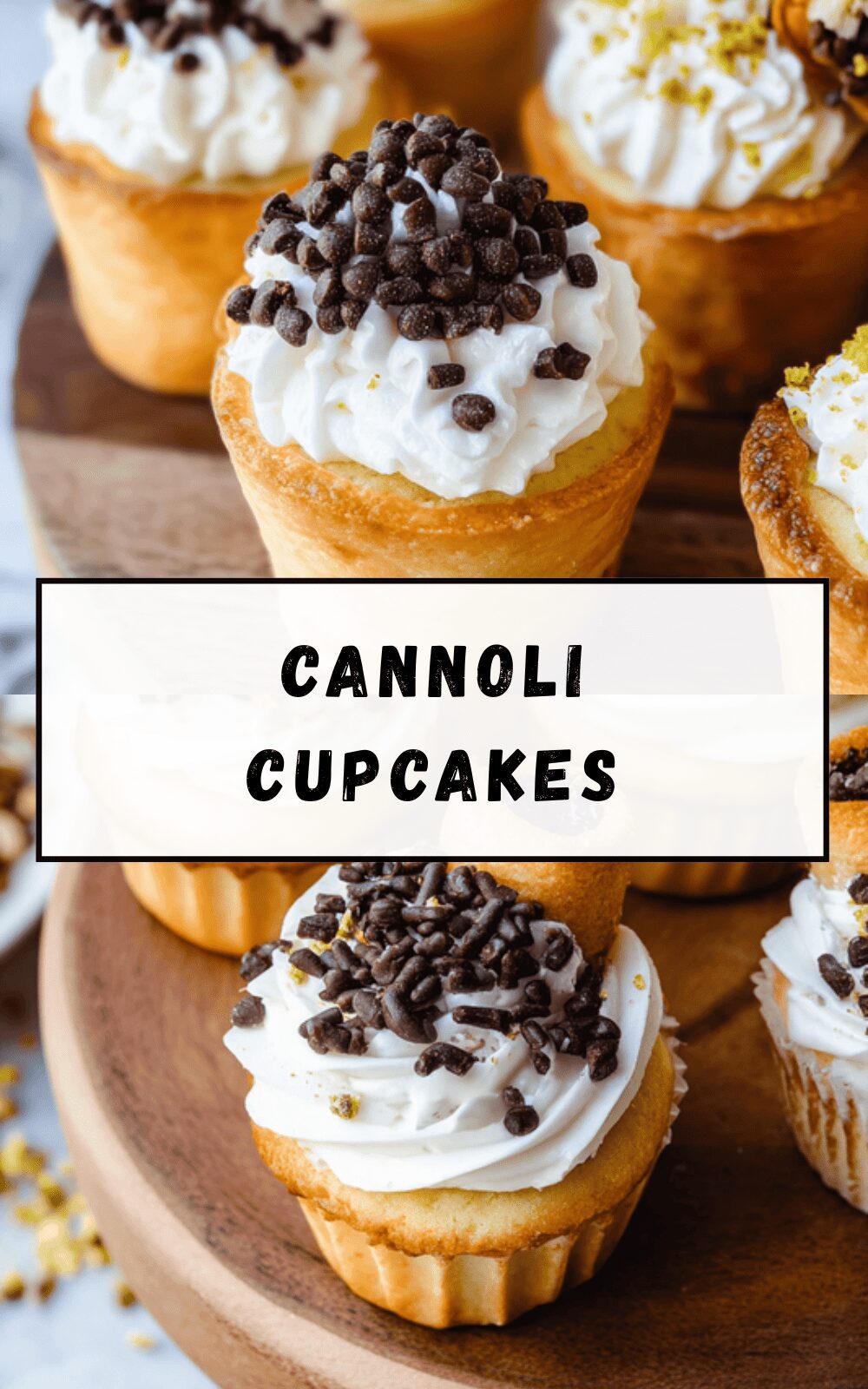 Cannoli Cupcakes