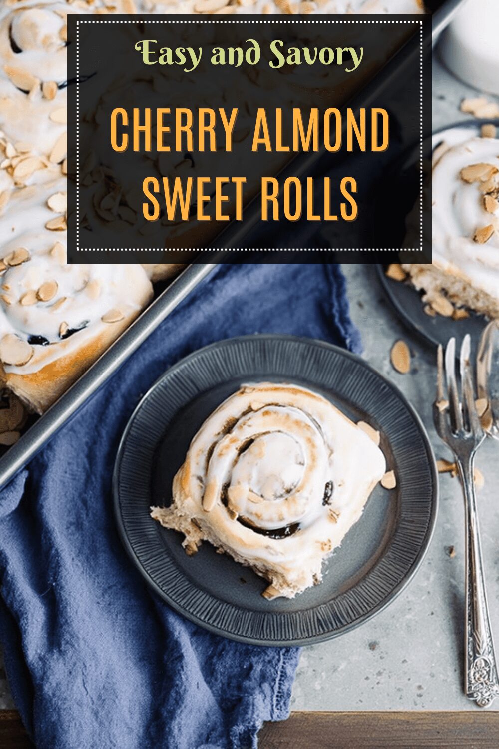 Cherry Almond Sweet Rolls