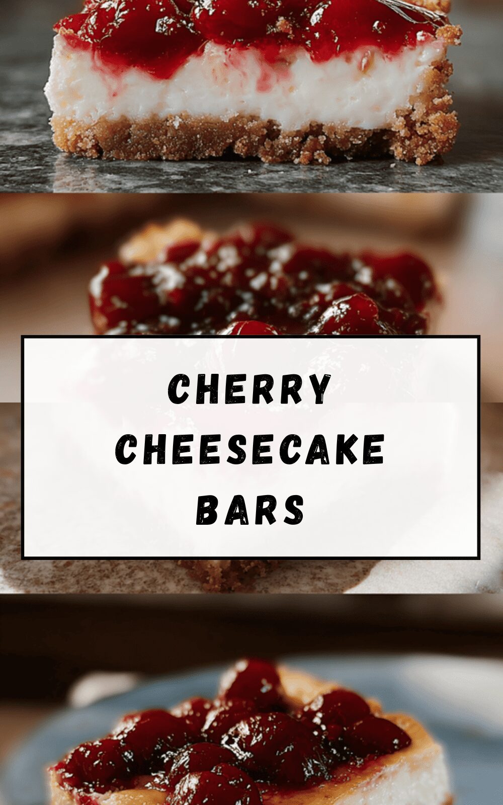 Cherry Cheesecake Bars