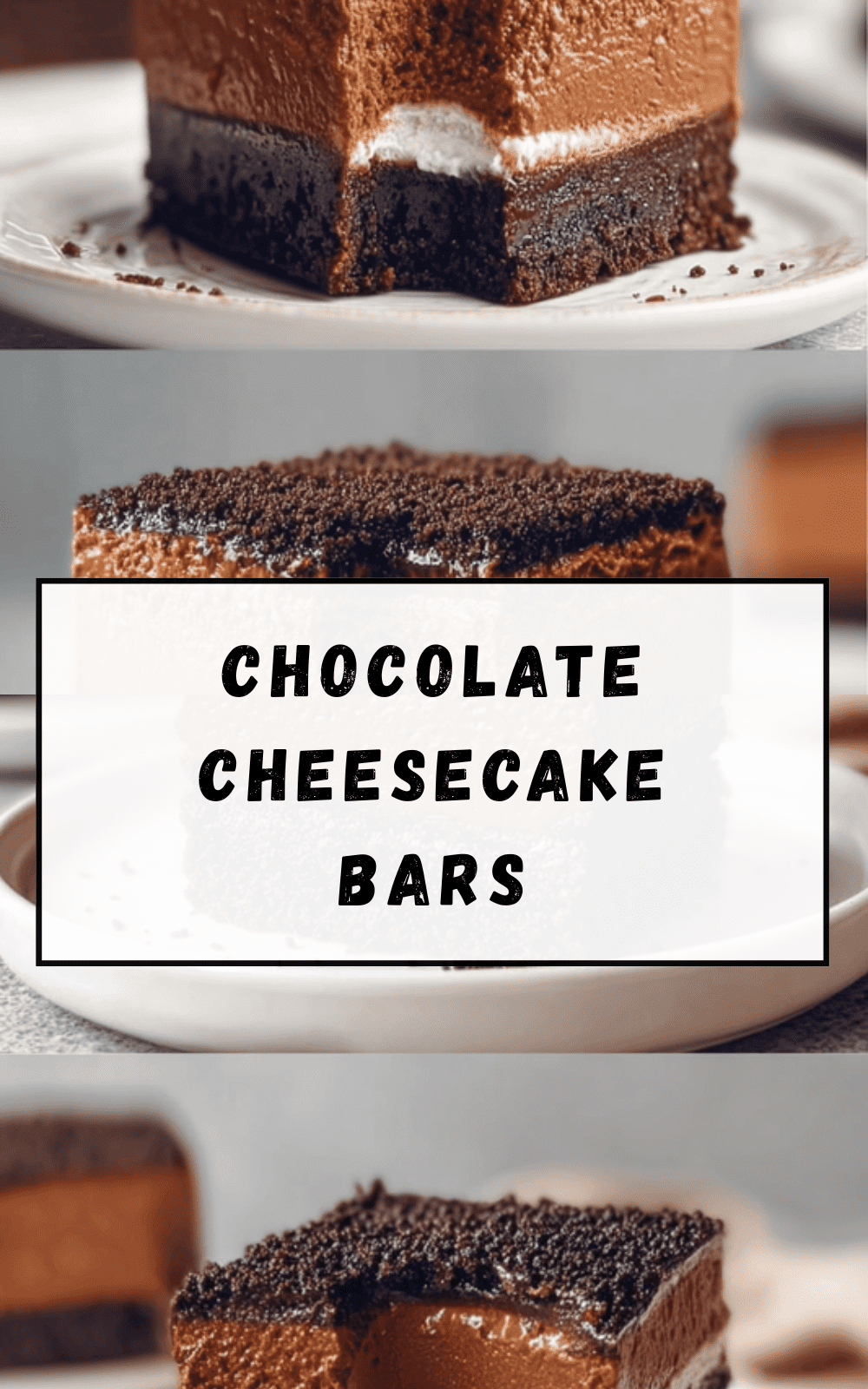 Chocolate Cheesecake Bars