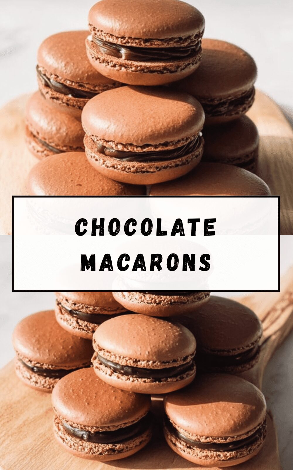 Chocolate Macarons