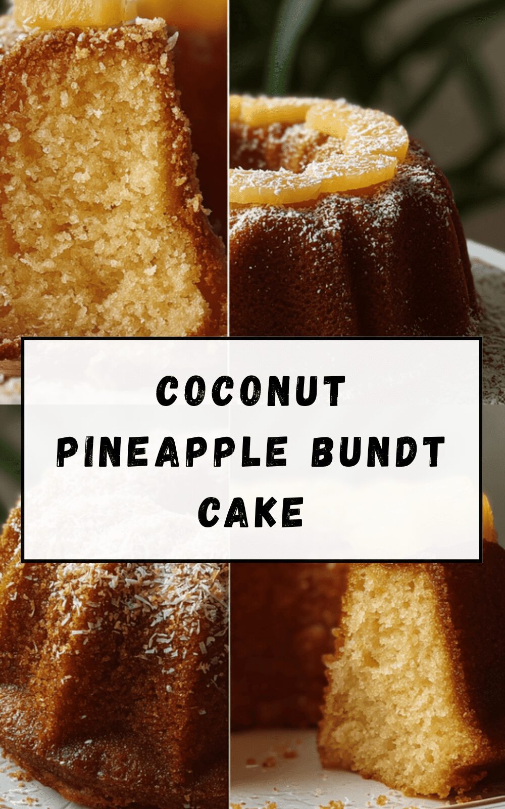 Coconut Pineapple Bundt Cake