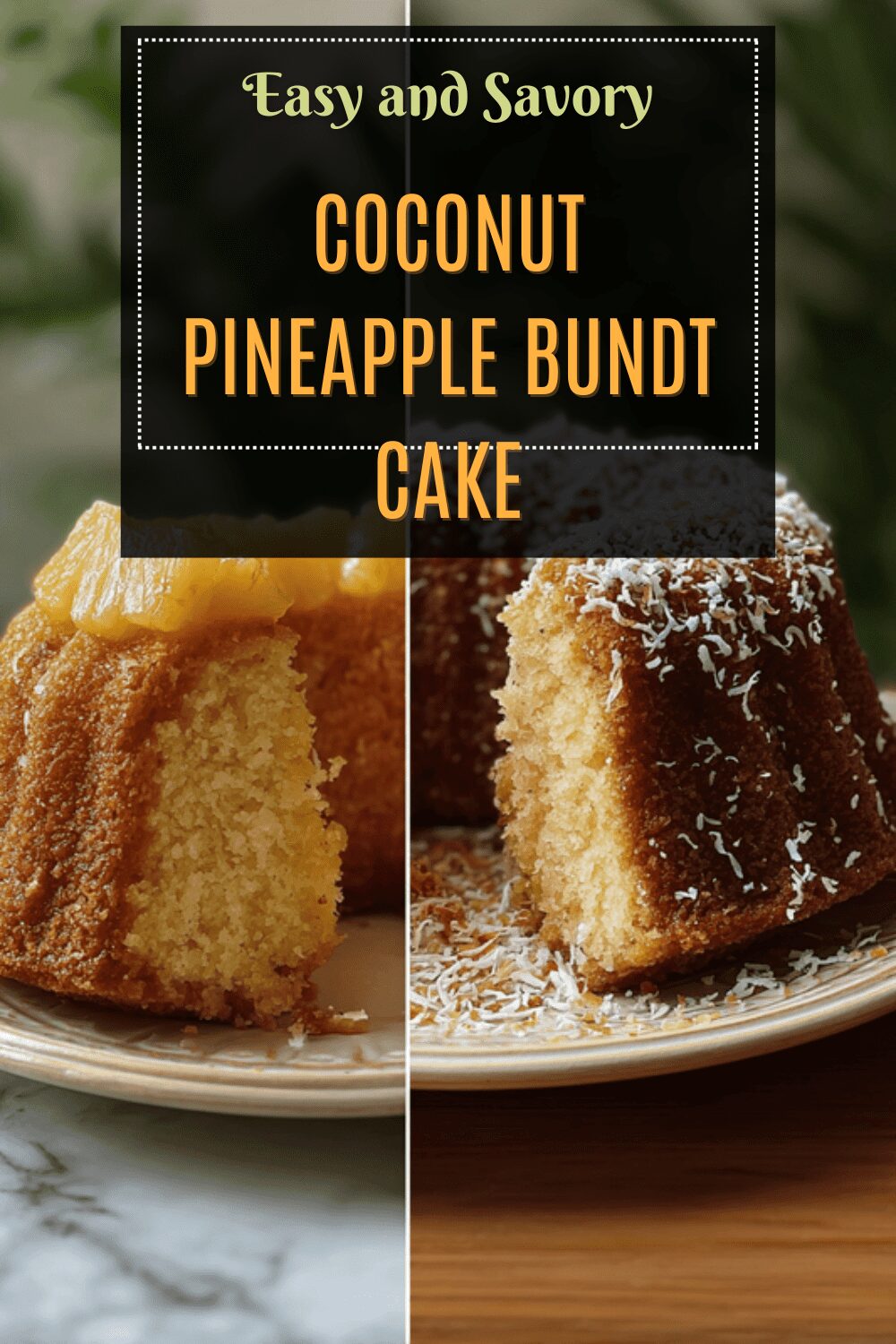 Coconut Pineapple Bundt Cake