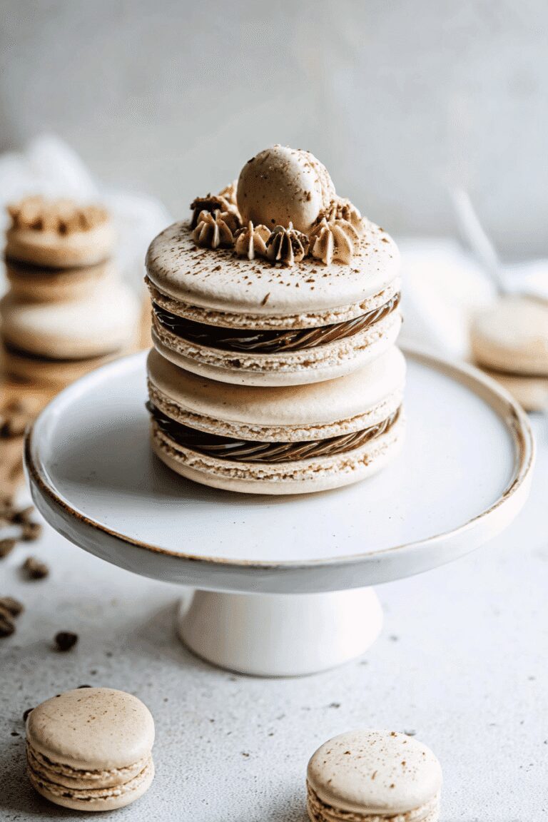 Coffee Macaron Cake 19.Png