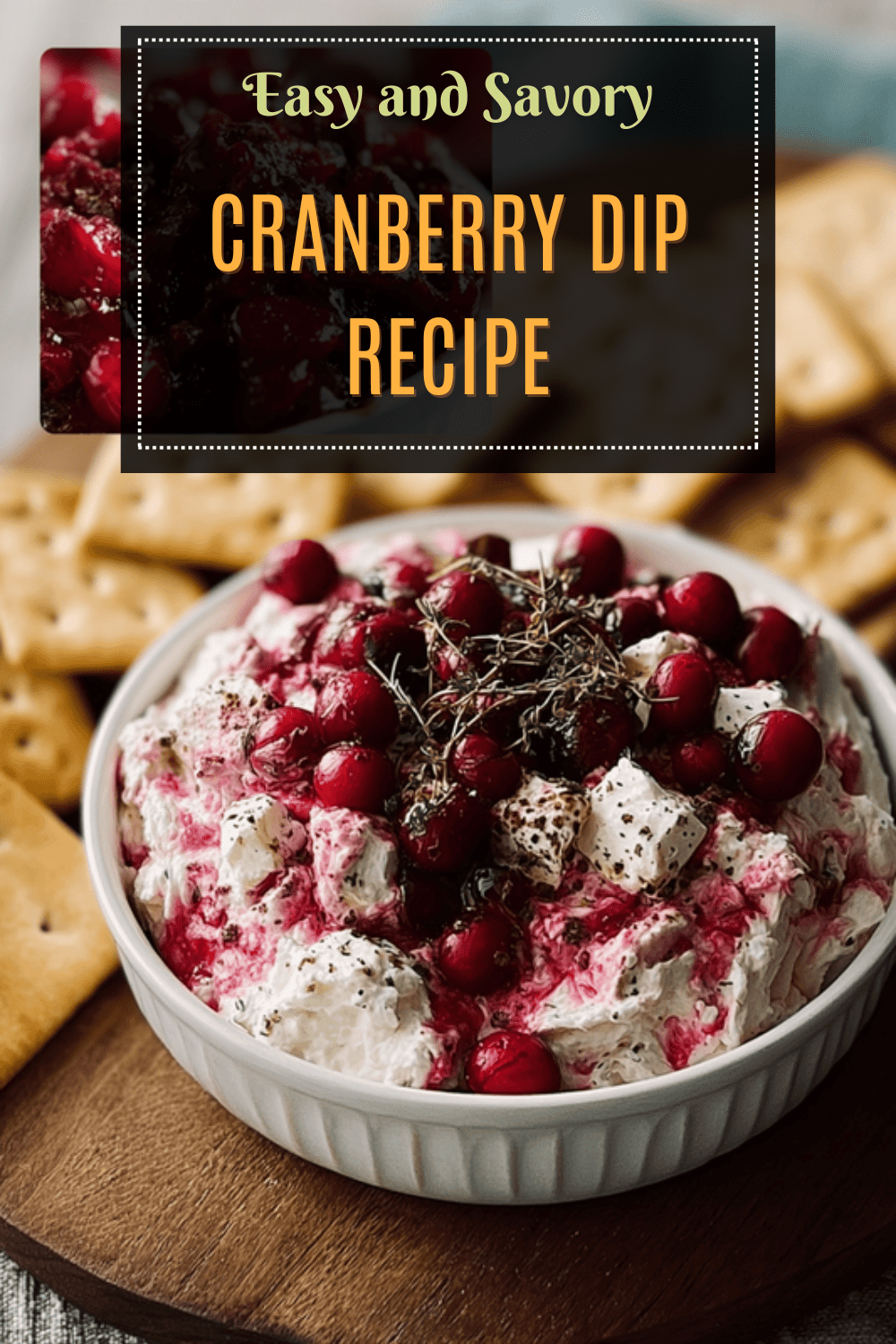 Cranberry Dip Recipe