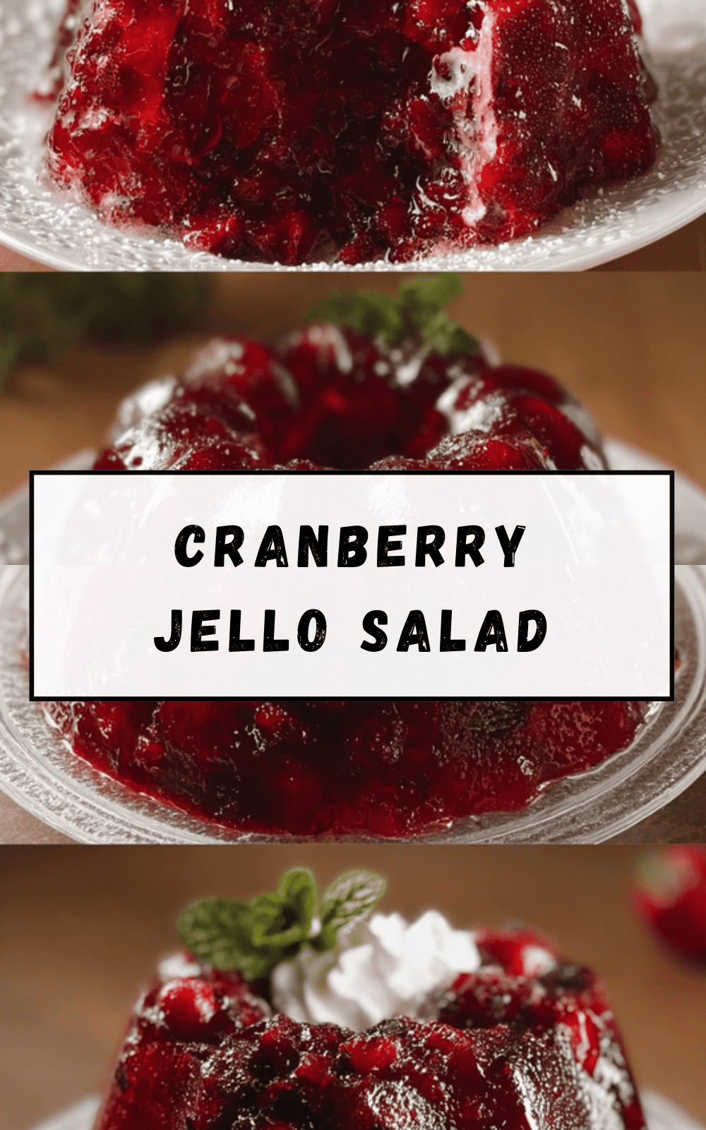 Cranberry Jello Salad