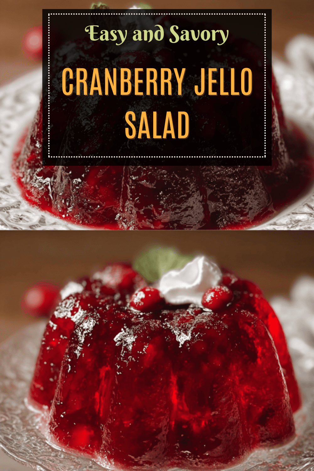 Cranberry Jello Salad