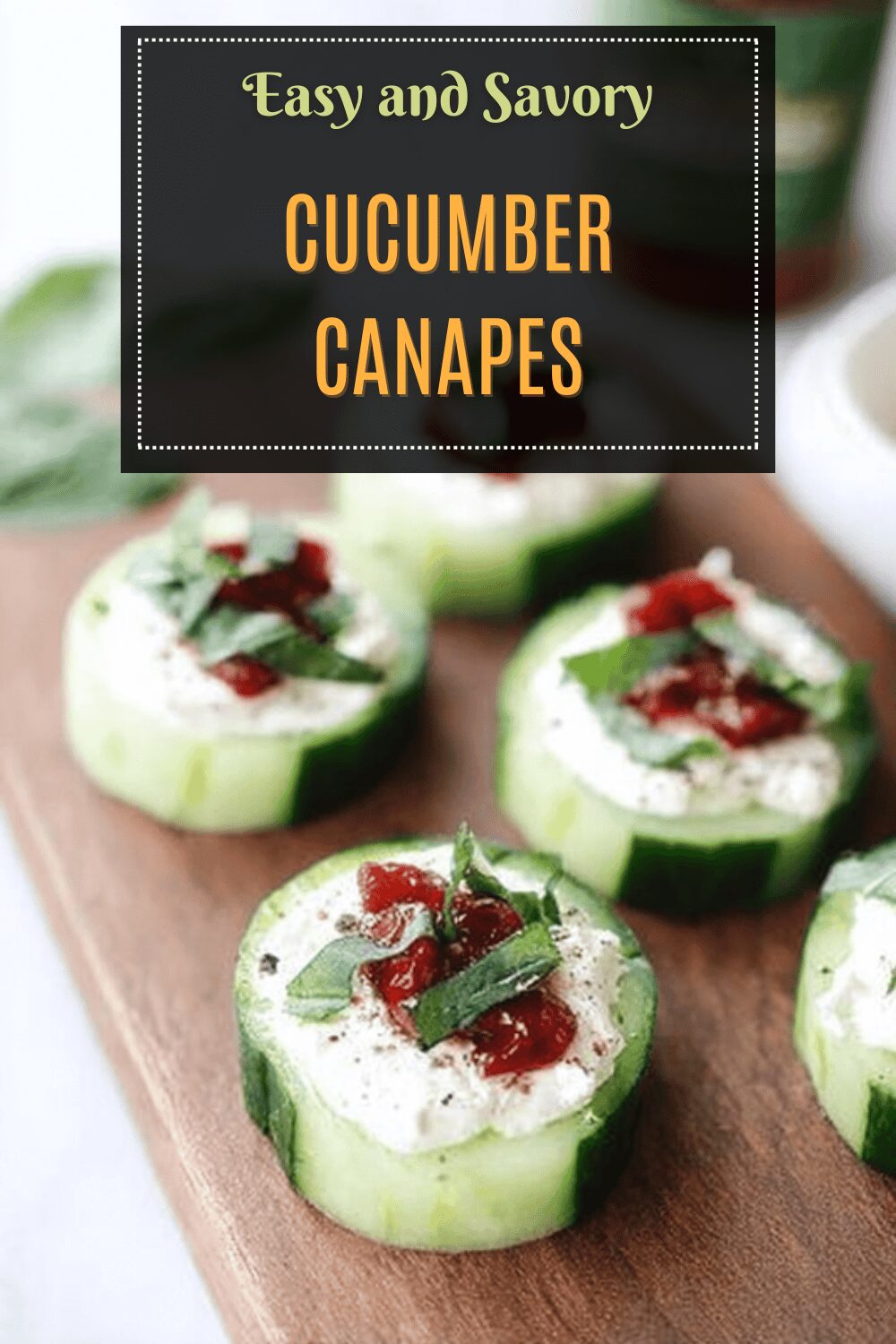 Cucumber Canapes