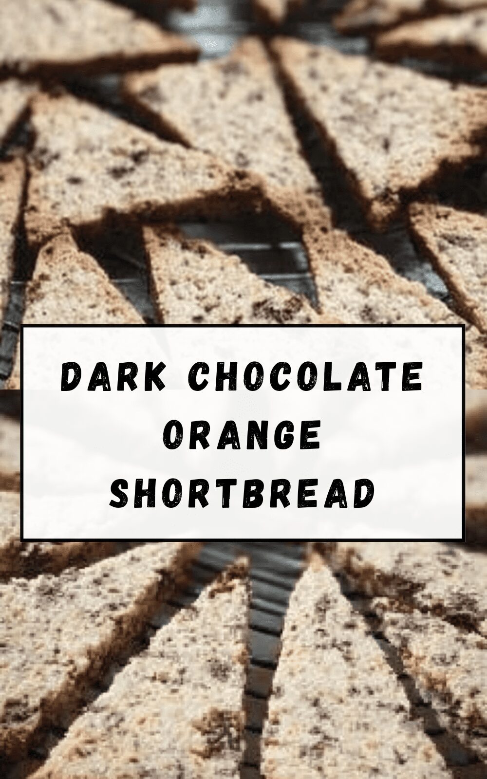 Dark Chocolate Orange Shortbread