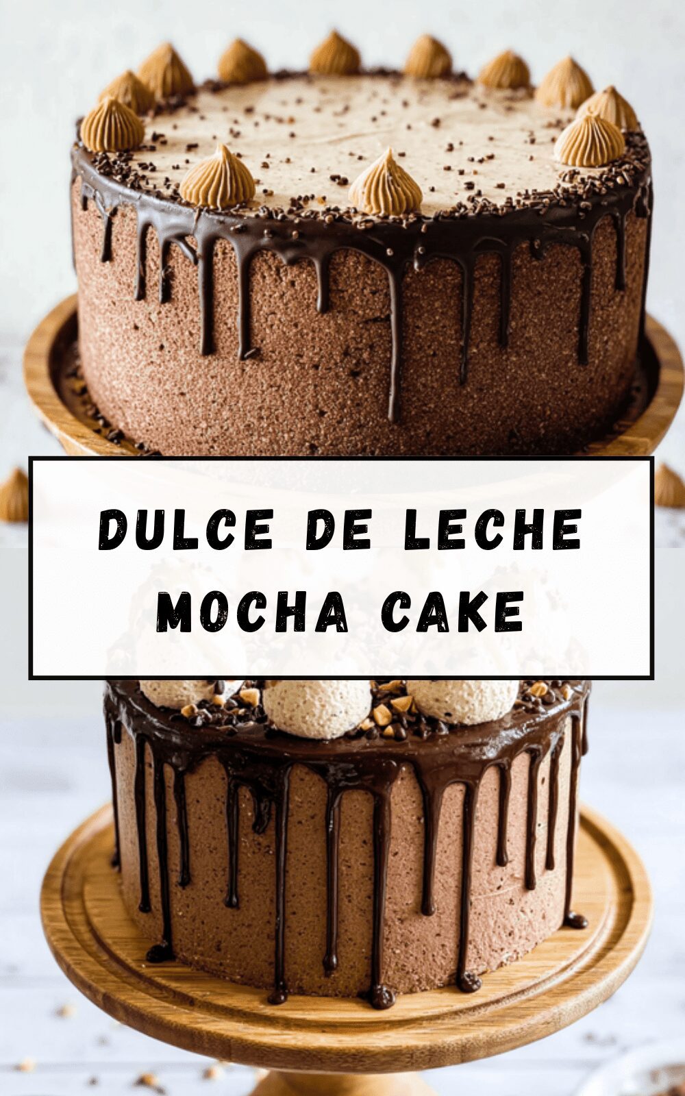 Dulce De Leche Mocha Cake