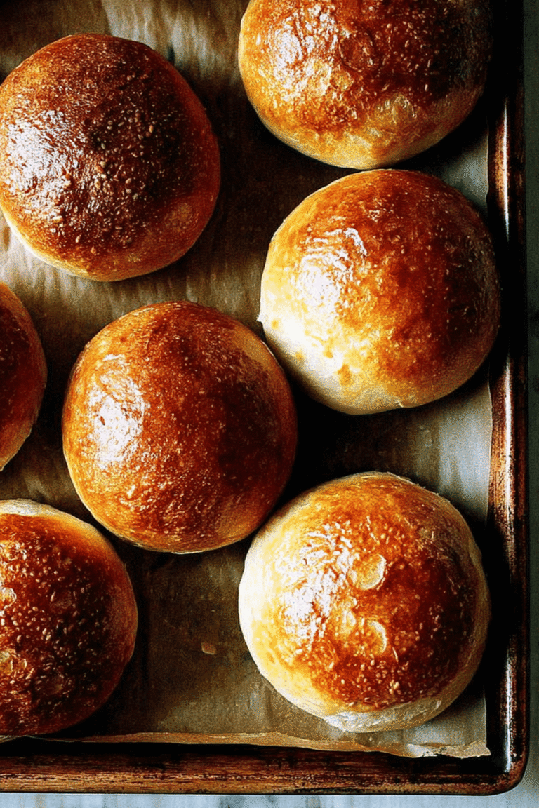 No-Knead Brioche Buns Recipe For Soft And Easy Homemade Bread 8 Easy No Knead Brioche Rolls 23.Png