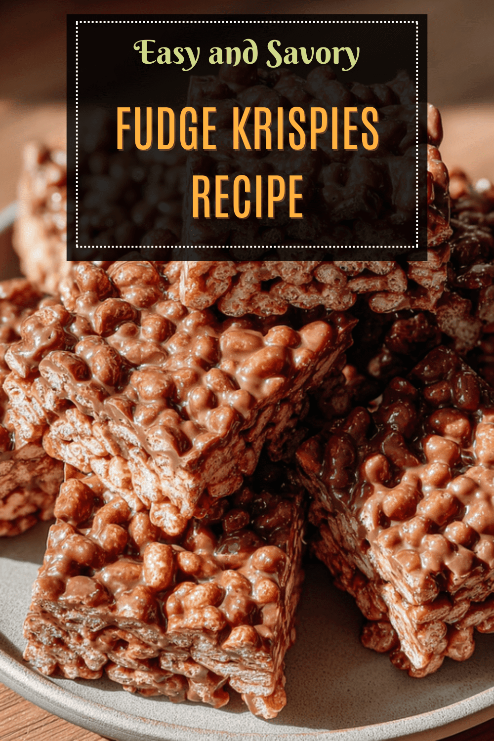 Fudge Krispies Recipe