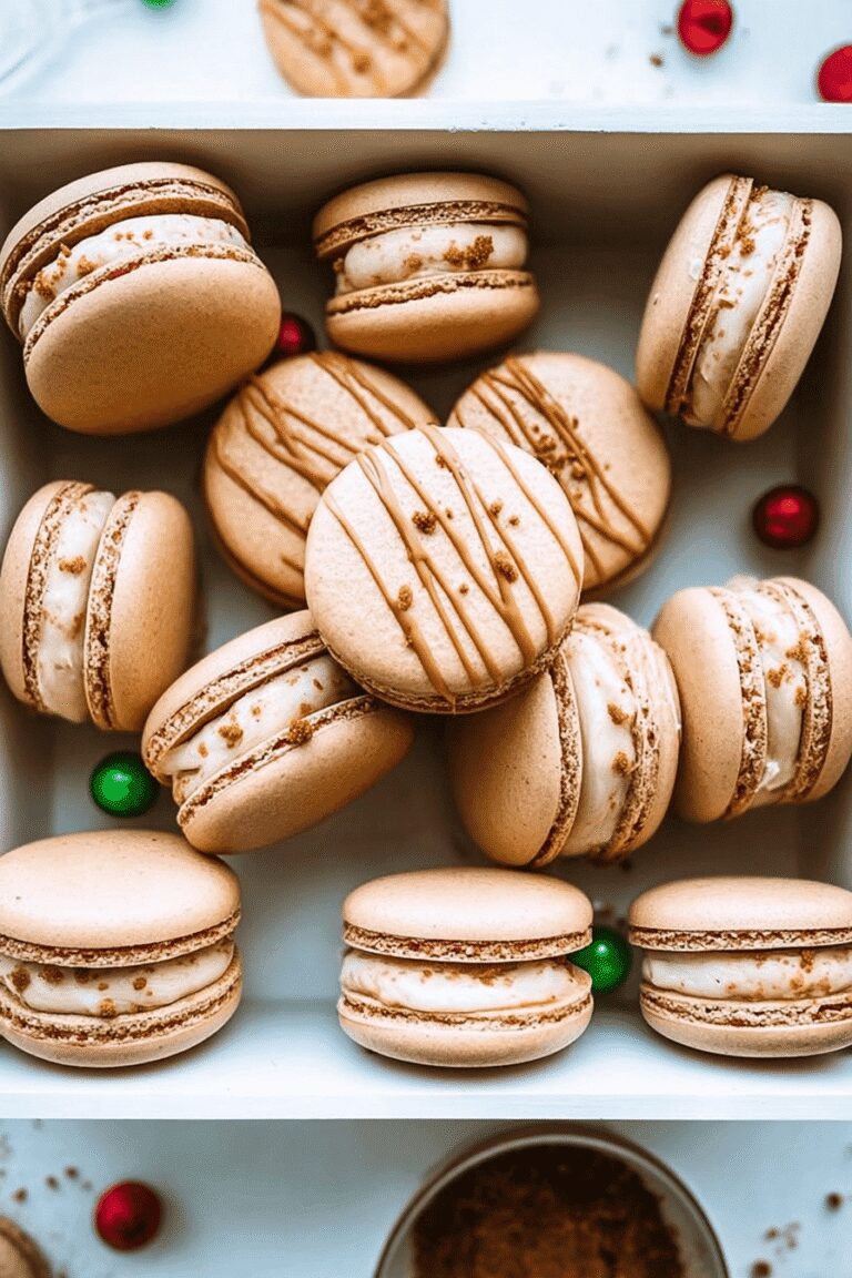 Gingerbread Macarons 98.Png