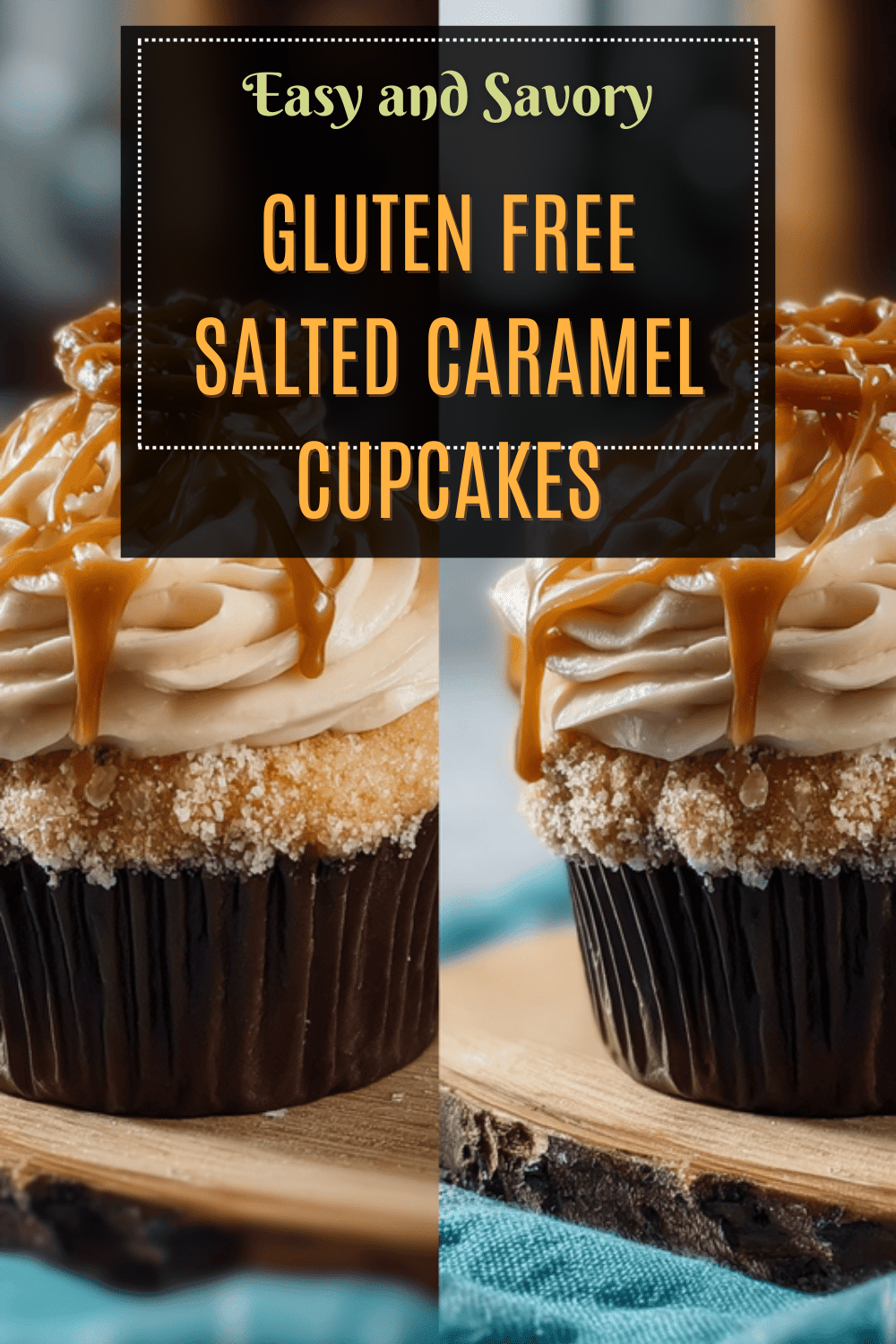 Gluten Free Salted Caramel Cupcakes