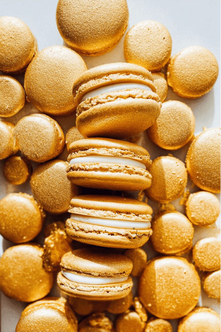 Gold Macarons 33.Png
