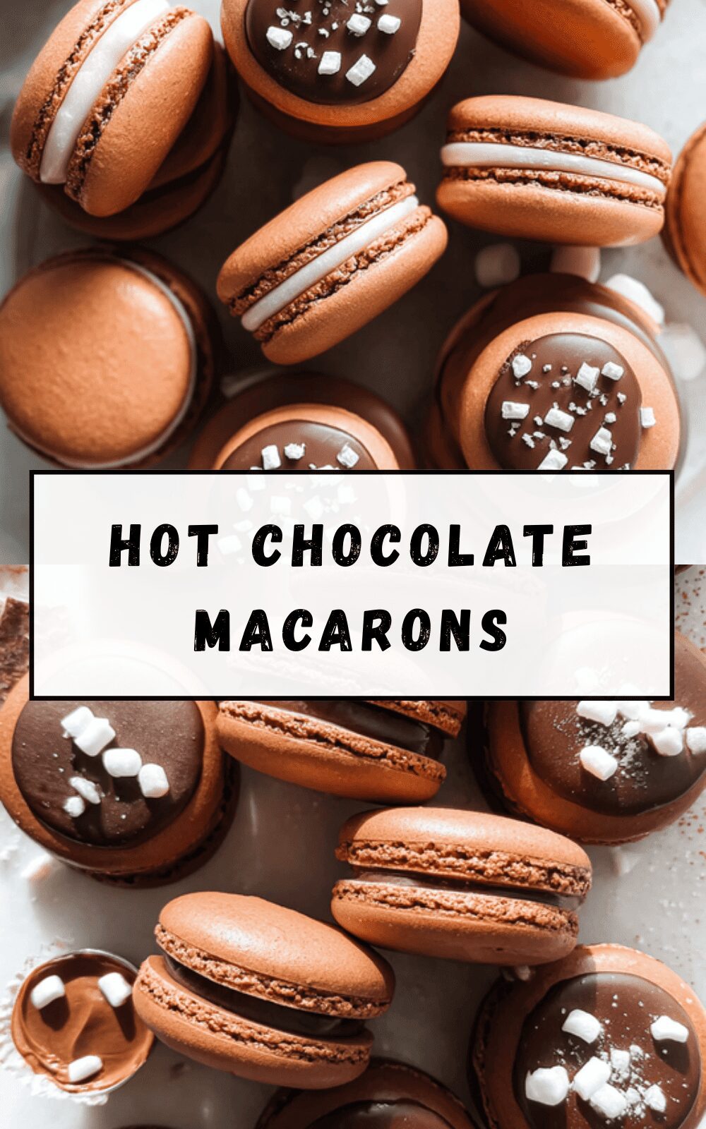 Hot Chocolate Macarons