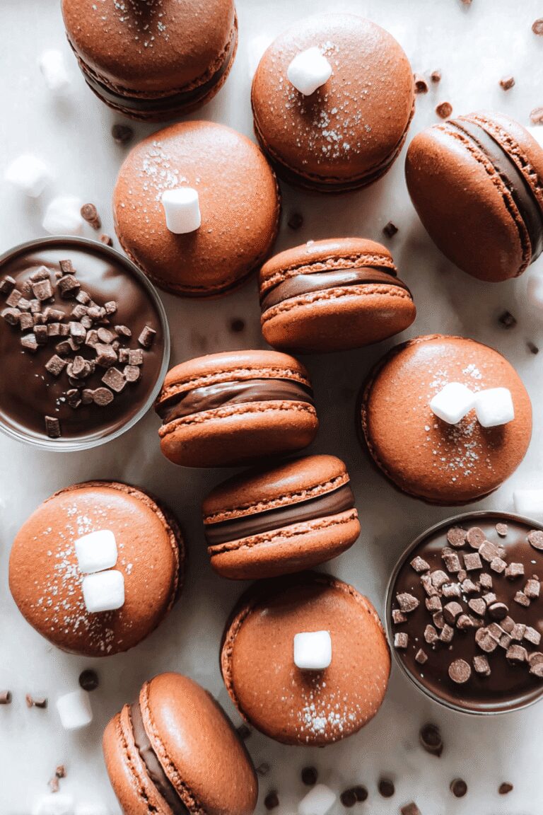 Hot Chocolate Macarons 38.Png