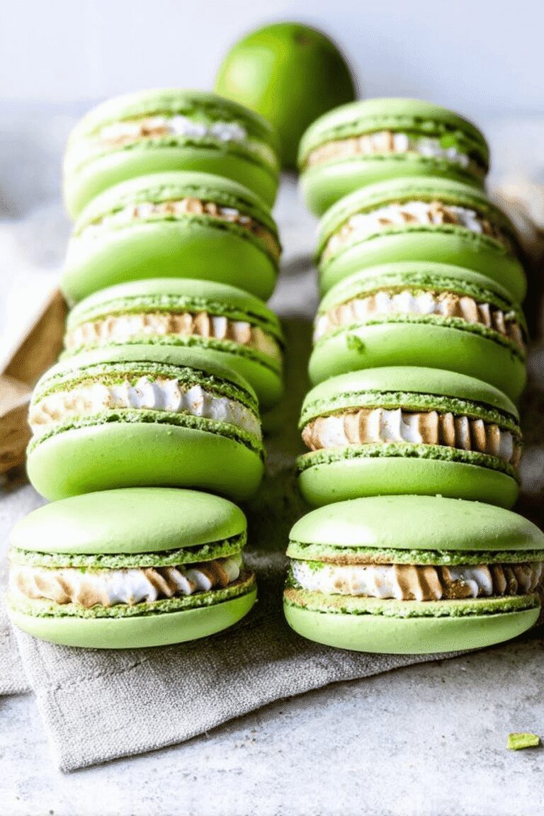 Key Lime Pie Macarons 27.Png