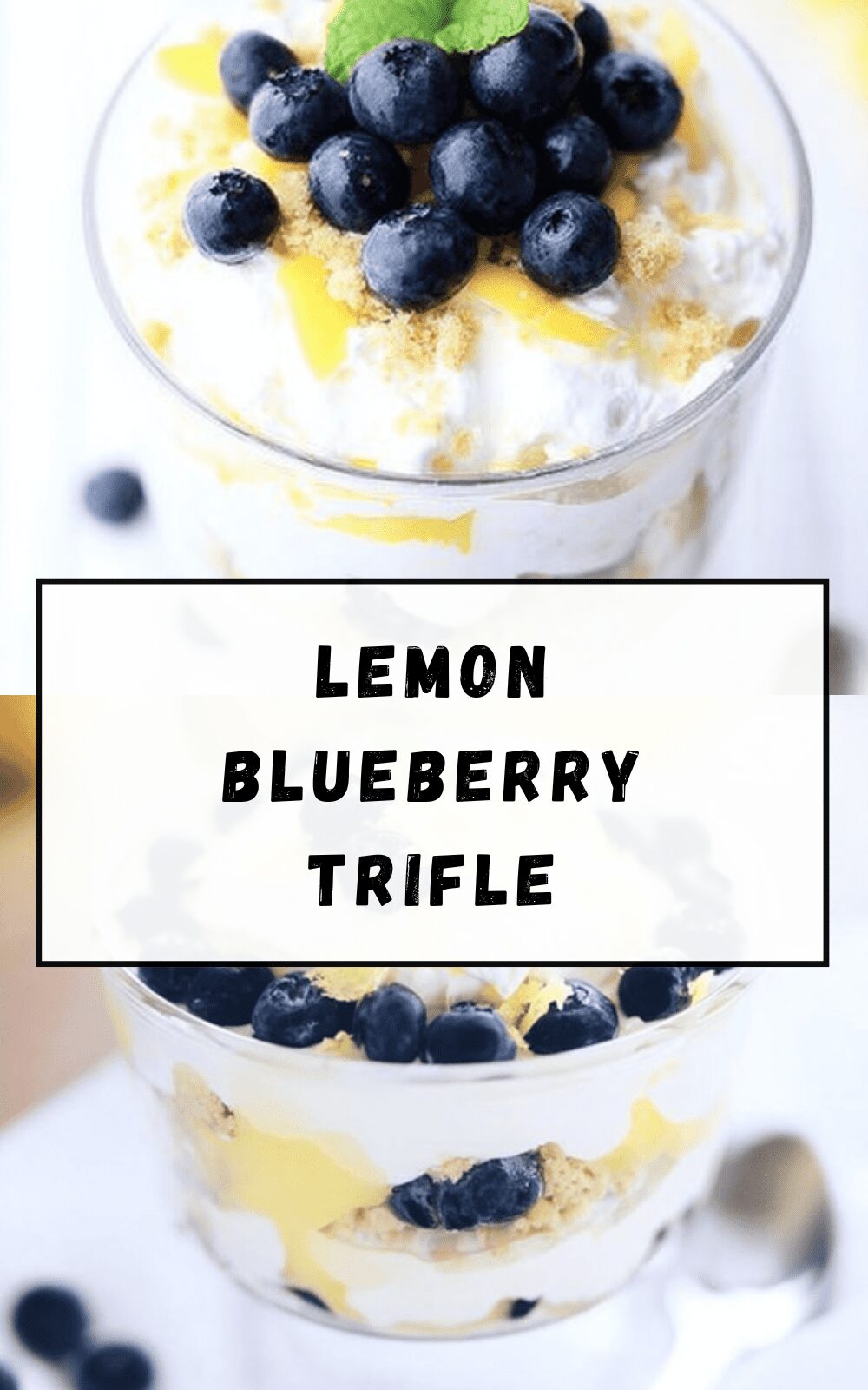 Lemon Blueberry Trifle