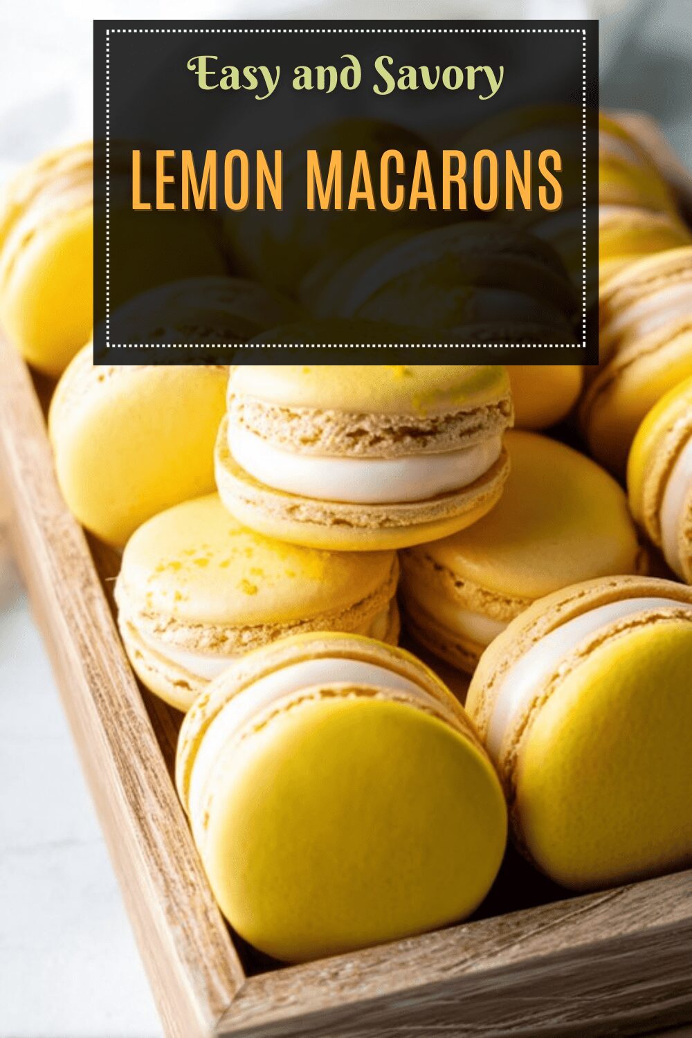 Lemon Macarons