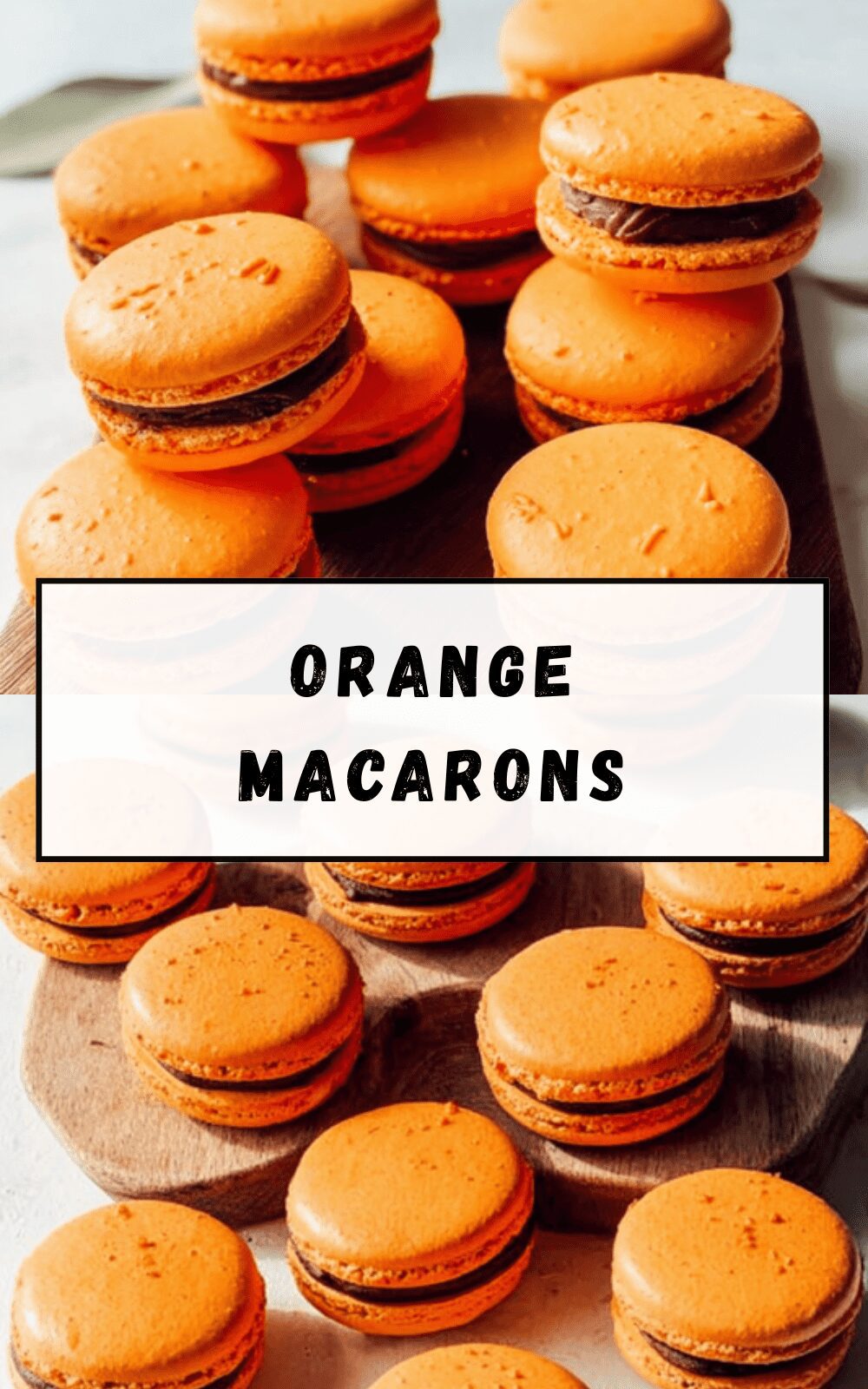 Orange Macarons