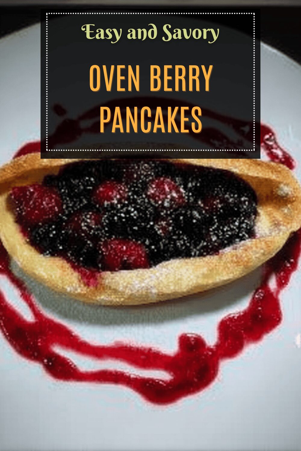 Oven Berry Pancakes