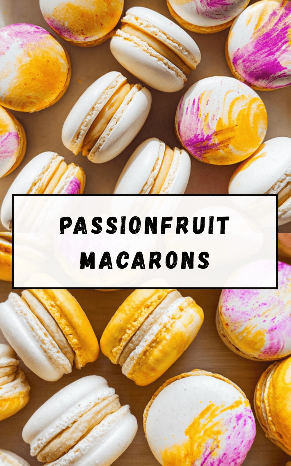 Passionfruit Macarons