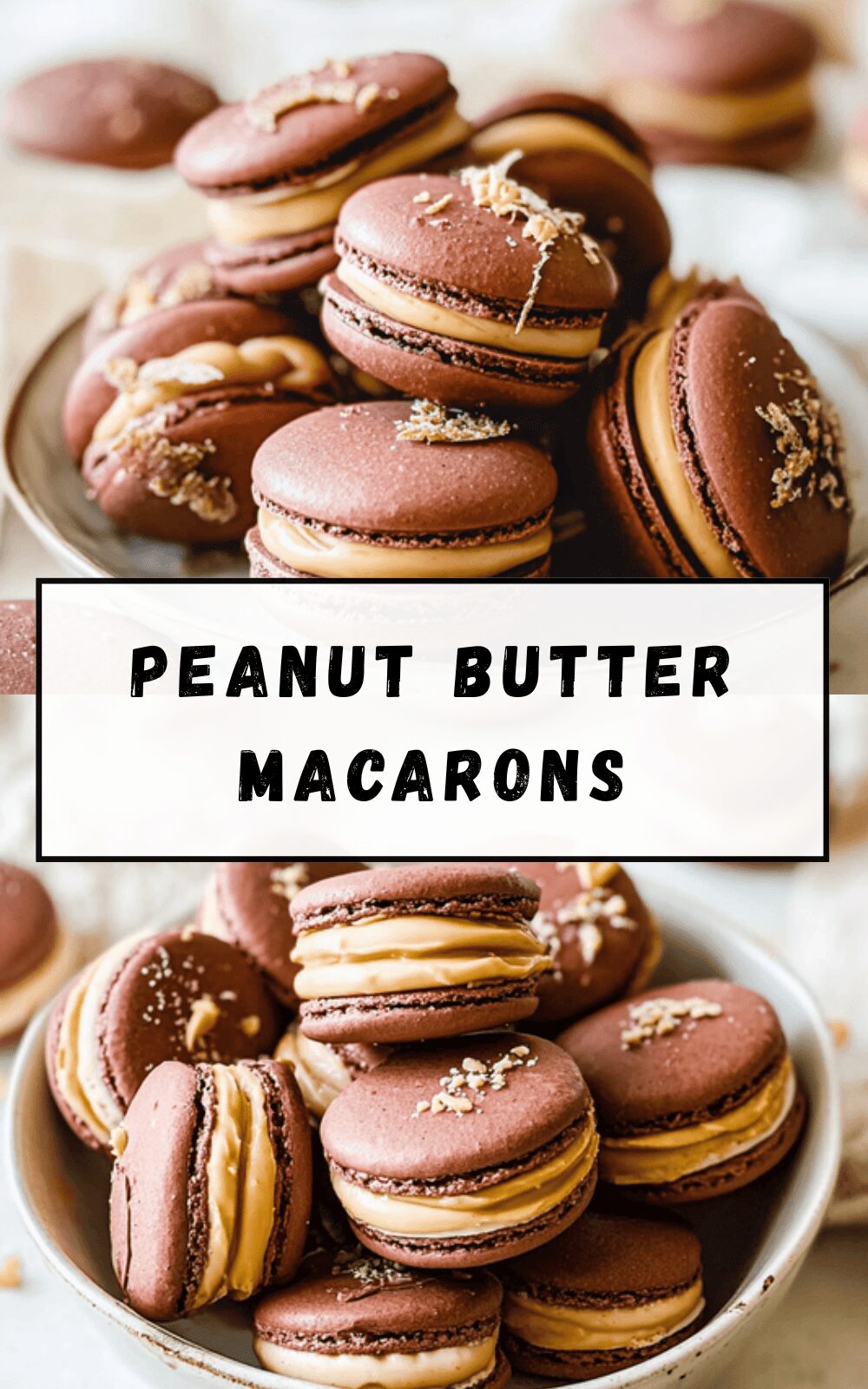 Peanut Butter Macarons