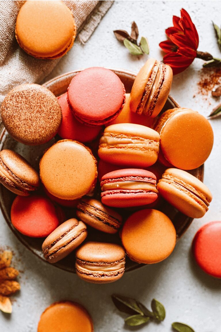 Pumpkin Caramel Macarons 44.Png