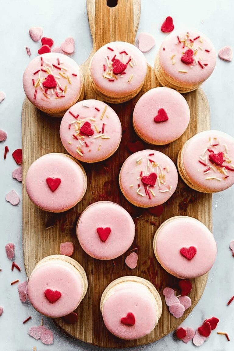 Raspberry White Chocolate Macarons 47.Png