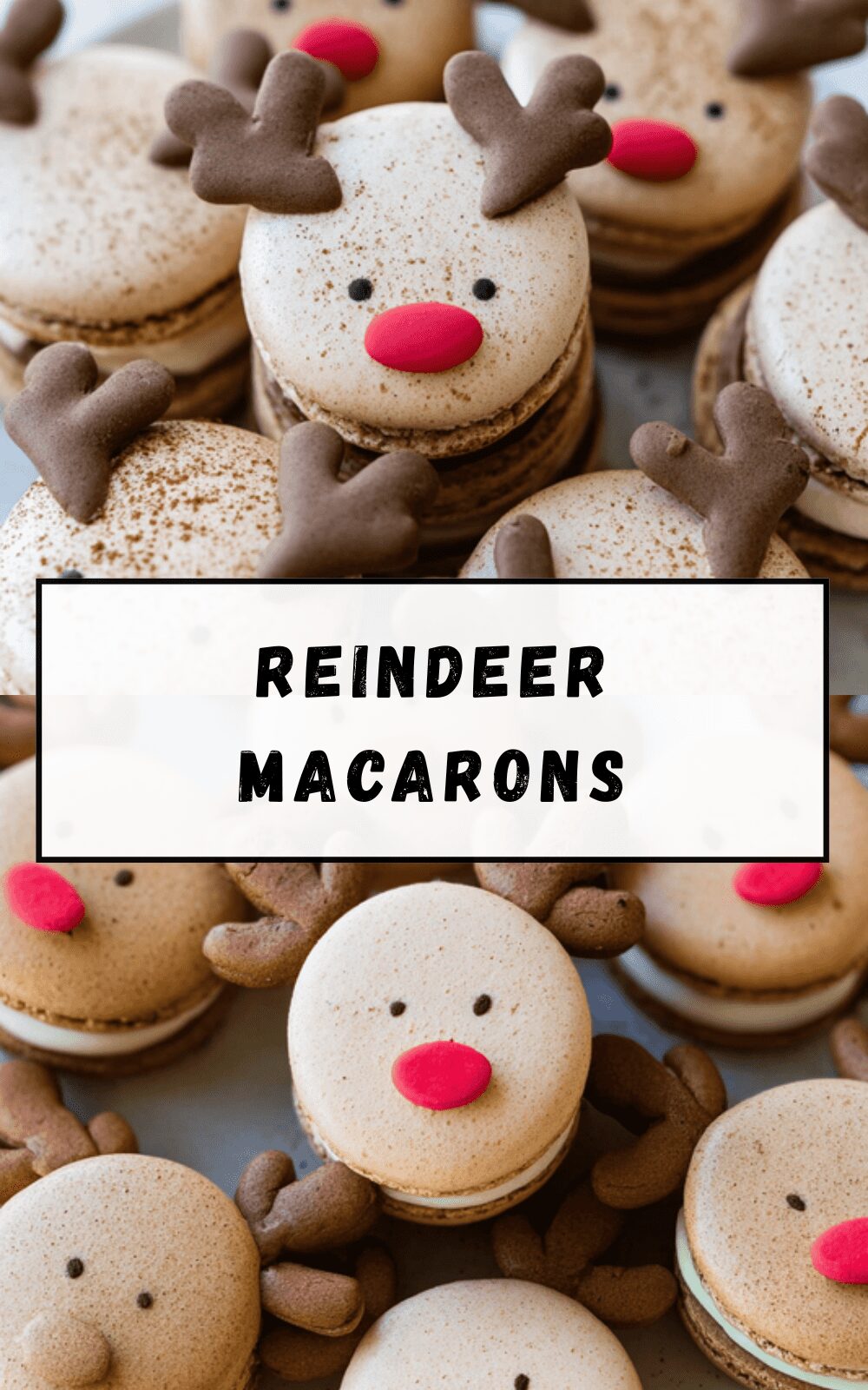 Reindeer Macarons