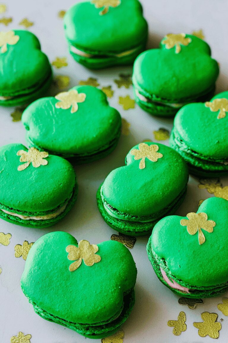 Shamrock Macarons 69.Png