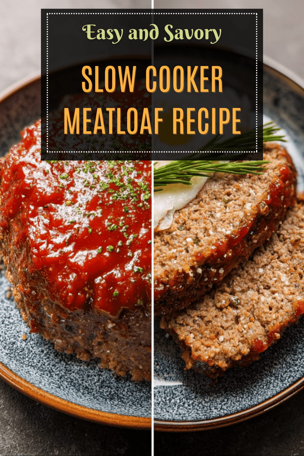 Slow Cooker Meatloaf Recipe